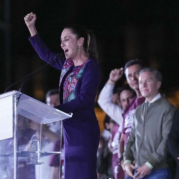 Claudia Sheinbaum sworn in as 1st female president of Mexico
